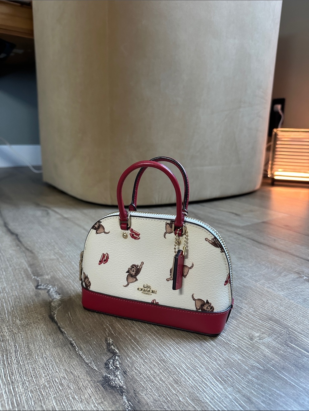 NEW Coach x Wizard of Oz Toto Micro Sienna